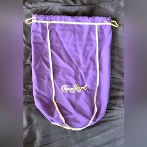 Crown Royal Extra Large XL (10) Purple Drawstring Bags 12" (Lot of 10)
